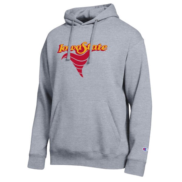 Champion Iowa State Swirl Heather Gray All Star Hooded Sweatshirt vendor image